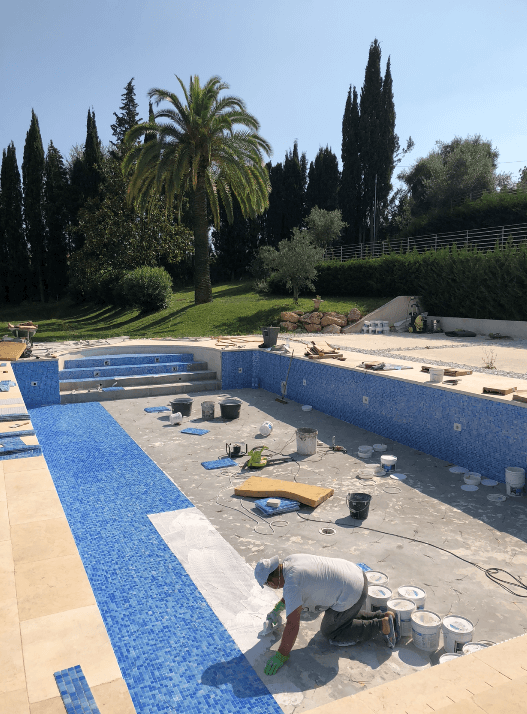 rénovation piscine Antibes